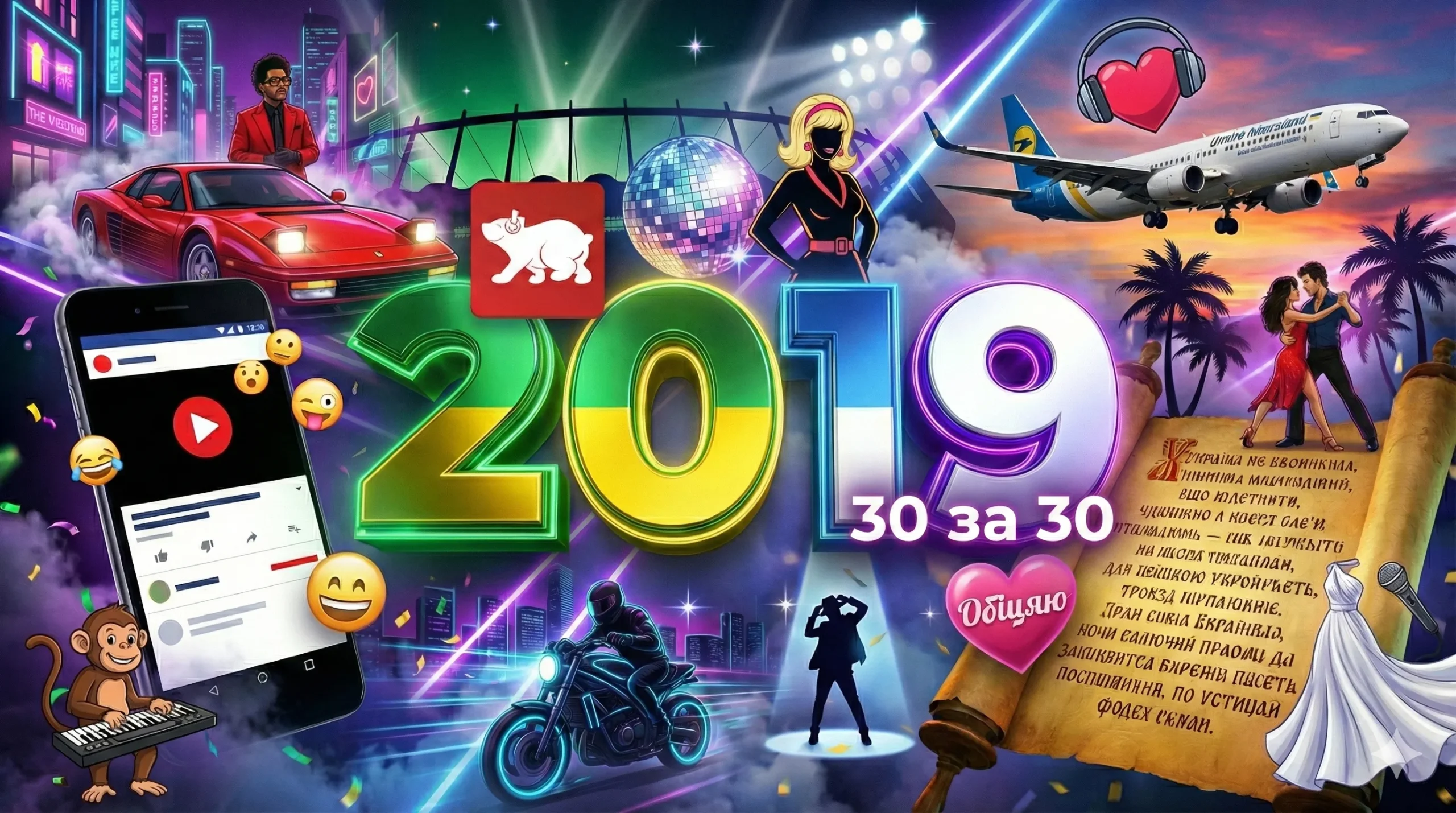 2019 рік – Ера TikTok, українського груву та ностальгії за 80-ми